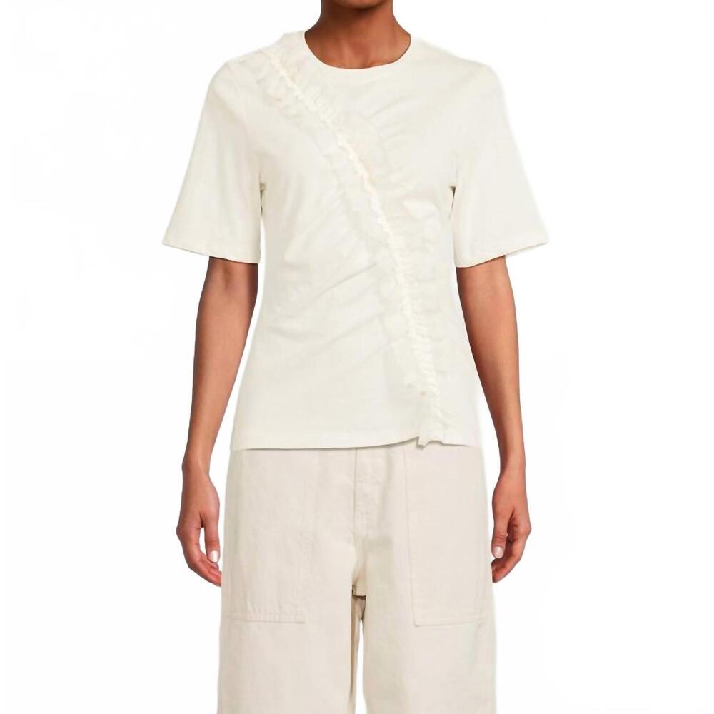 NEW ULLA JOHNSON vivi top in cowrie